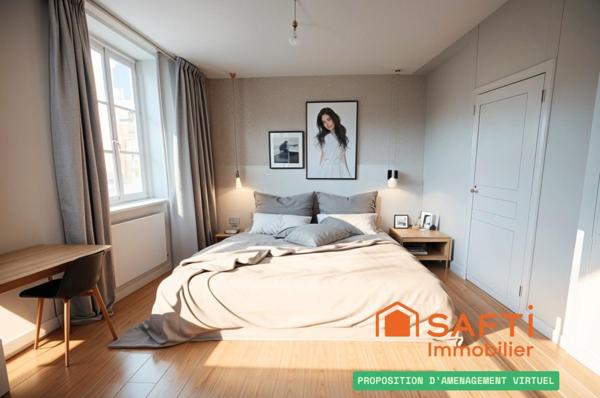 Maison à fort potentiel à La Courtine – Environnement calme et nature !