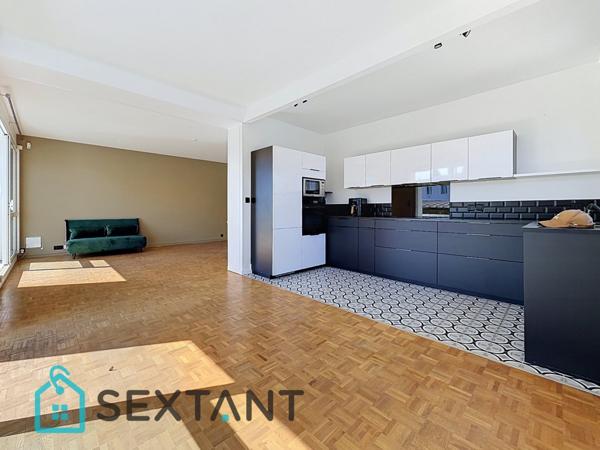 Appartement de 115 m2 avec terrasse plein sud entre centre ville et la plage