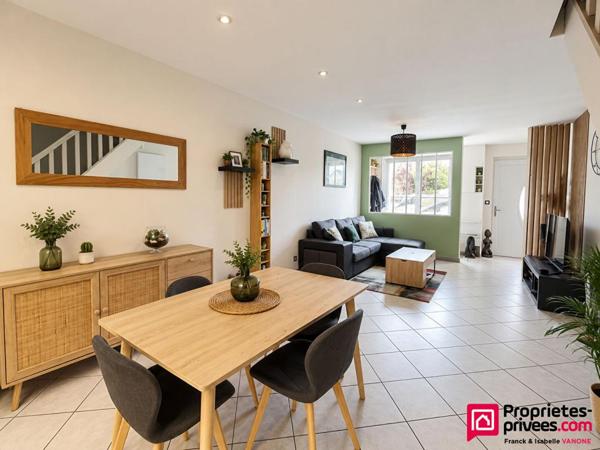 Maison mitoyenne RENOVEE - 4 chambres - jardin - 110 m2