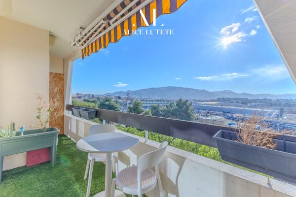 Marseille (13012) JIMBO - T3 de 6_ m² avec balcon et parking