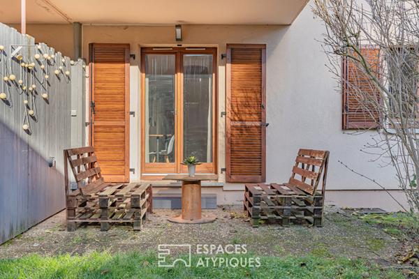 Appartement chaleureux en rez-de-jardin