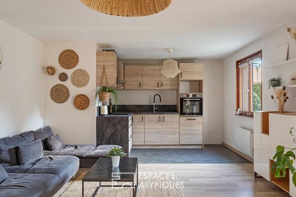 Appartement chaleureux en rez-de-jardin