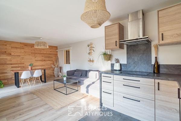 Appartement chaleureux en rez-de-jardin