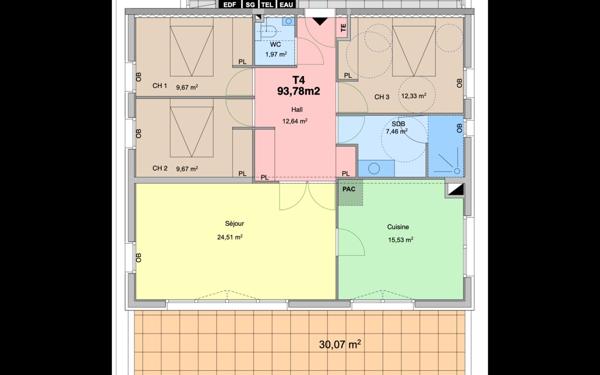 Appartement à vendre    4 pièces •  Douvaine