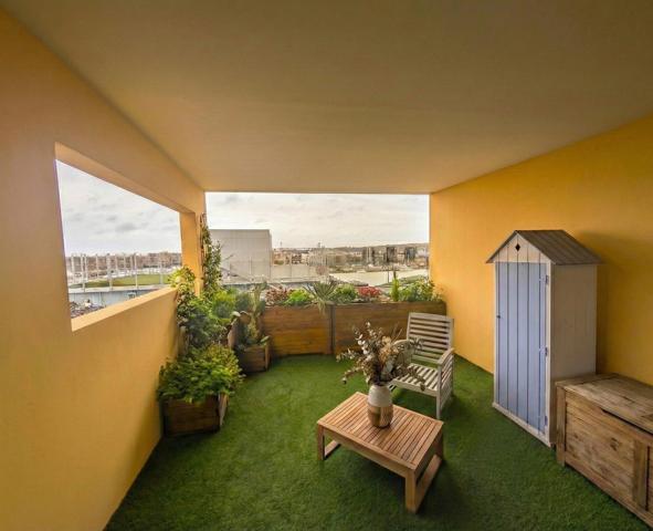 Appartement toit terrasse duplex sur le bassin