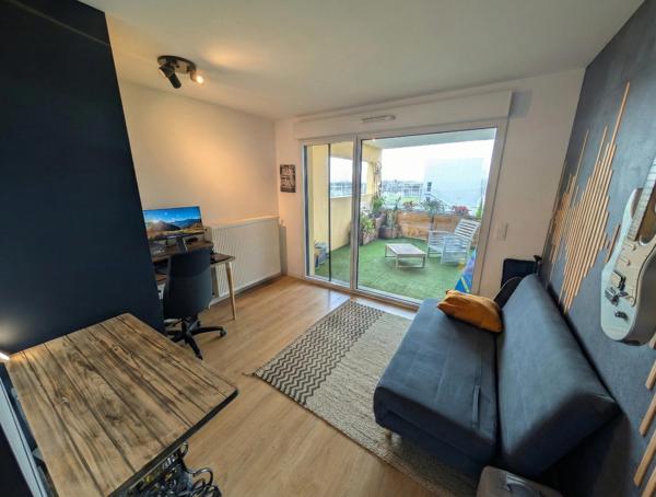 Appartement toit terrasse duplex sur le bassin