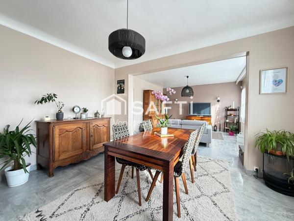 Maison familiales 6 pièces de 140 m2, proche école et toute commodités