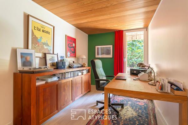 Maison chalet sur les hauteurs de Limonest, avec piscine