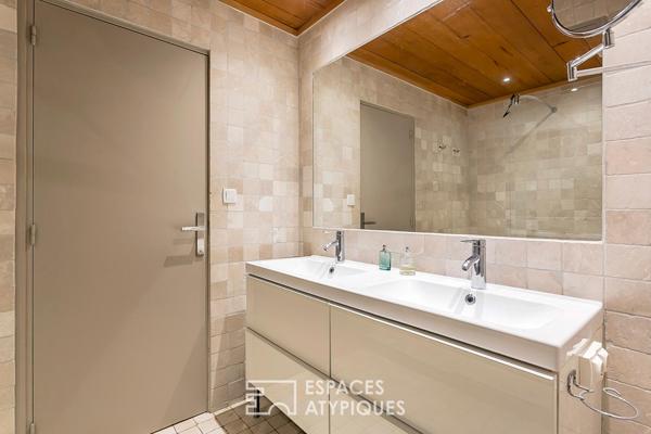 Maison chalet sur les hauteurs de Limonest, avec piscine