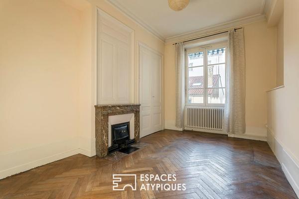 Appartement haussmannien au bord du Rhône
