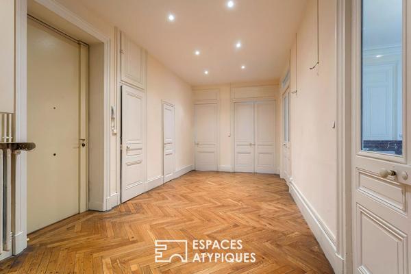 Appartement haussmannien au bord du Rhône