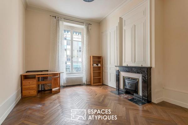 Appartement haussmannien au bord du Rhône