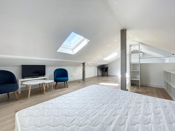 Duplex meublé 3 pièces avec balcon et clim, à deux pas du campus Artem et du centre thermal