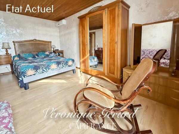 Maison type Arcachonnaise de 143 M2, avec un studio à finir d'aménager en supplément de 25 m².