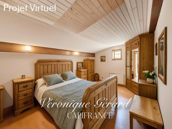 Maison type Arcachonnaise de 143 M2, avec un studio à finir d'aménager en supplément de 25 m².