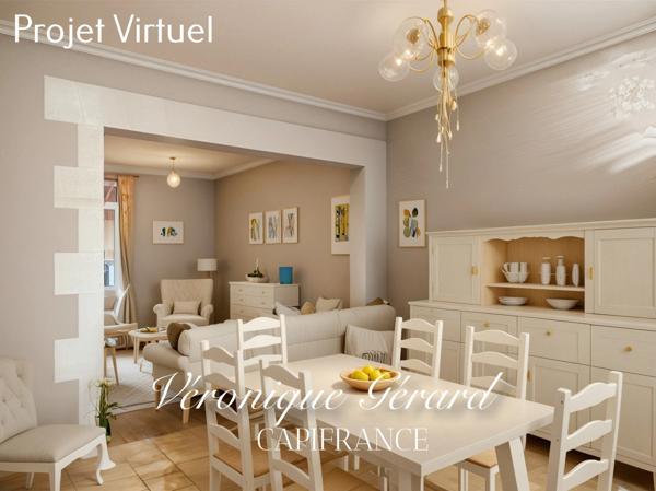 Maison type Arcachonnaise de 143 M2, avec un studio à finir d'aménager en supplément de 25 m².