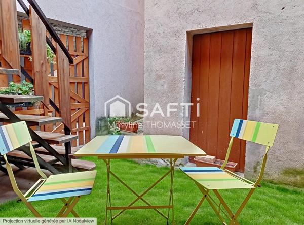 maison de ville - 3 chambres - lumineuse