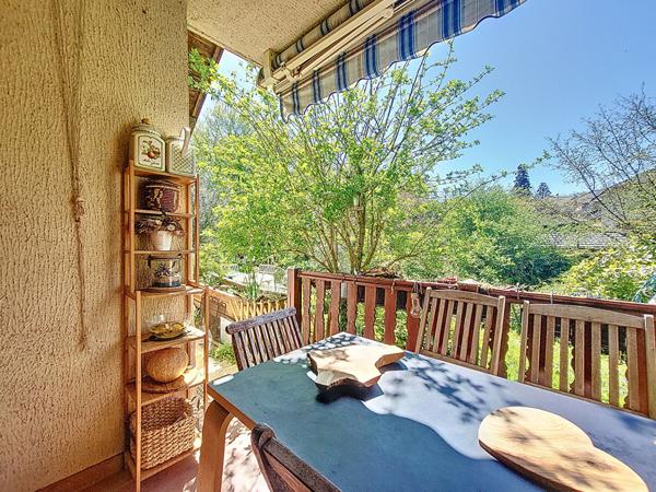 Charmant appartement 2 pièces de 61m² avec jardin - Calme et sérénité à Mouxy