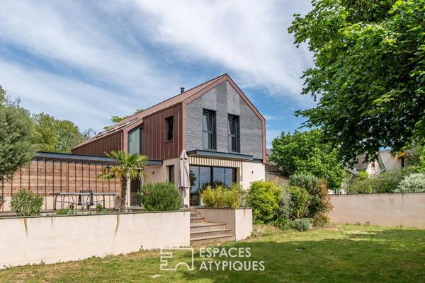 Maison d’architecte lumineuse avec vue Loire