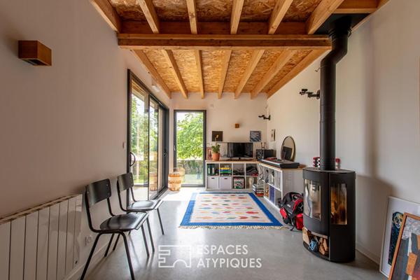 Maison d’architecte lumineuse avec vue Loire