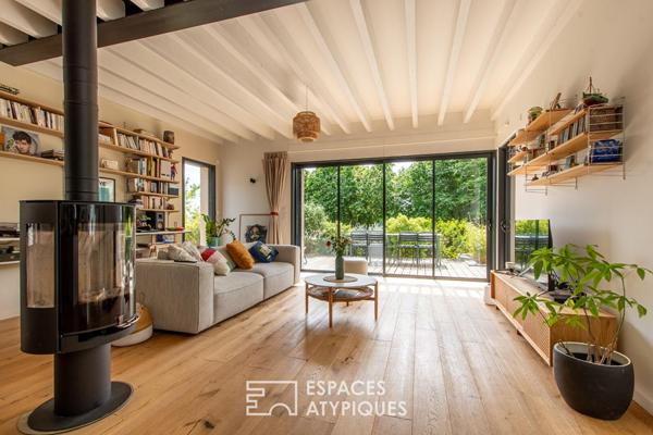 Maison d’architecte lumineuse avec vue Loire
