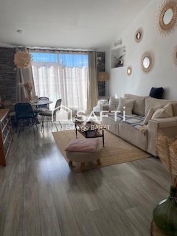 Bel appartement F3 traversant avec terrasses