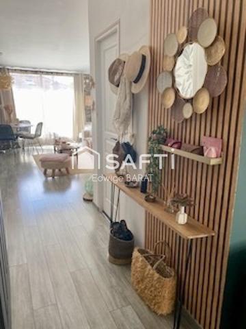 Bel appartement F3 traversant avec terrasses