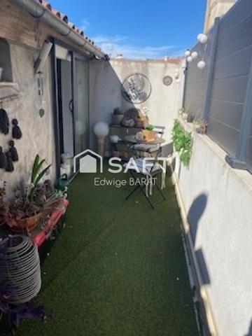 Bel appartement F3 traversant avec terrasses