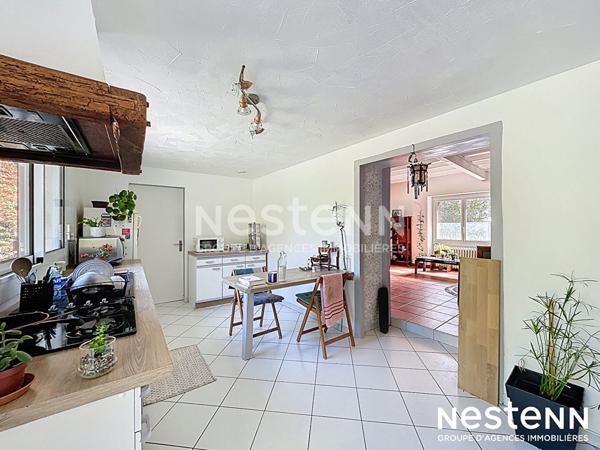 A VENDRE sur la commune d'Andard 49800 LOIRE AUTHION, Longère pleine de charme, 3 chambres possible +