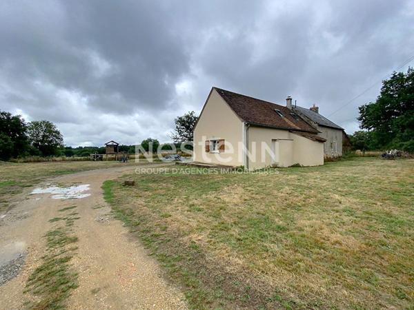 Longère de charme au calme, vue sur les champs à Huillé-Lézigné