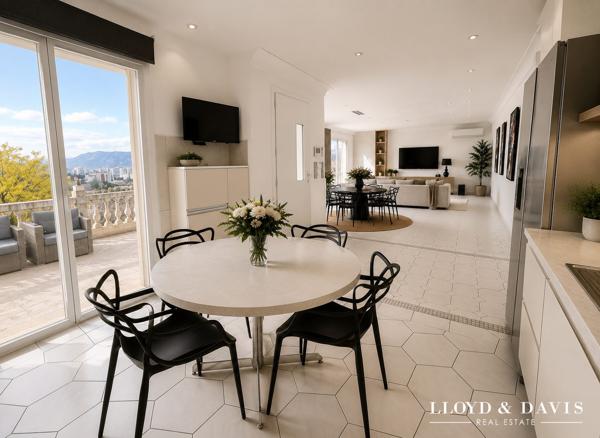 Duplex 236 m2, terrasse panoramique, vue exceptionnelle