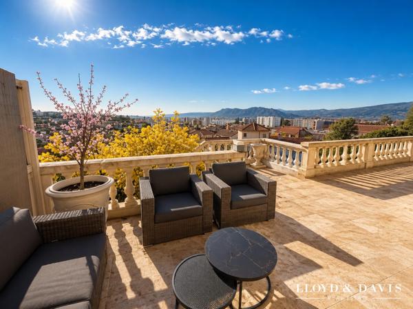Duplex 236 m2, terrasse panoramique, vue exceptionnelle