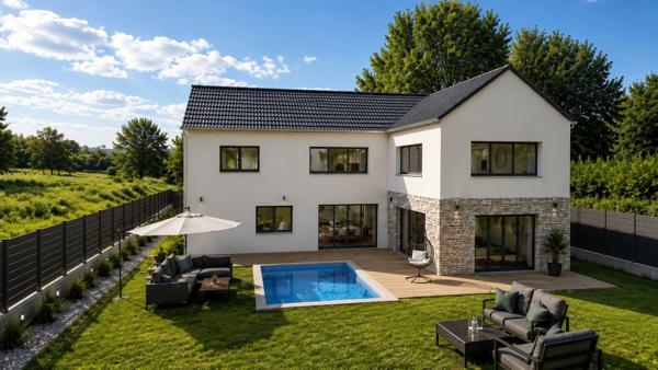 Terrain + Maison à vendre 6 pièces - 150 m²
