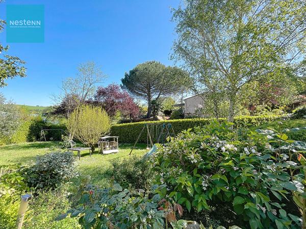 Maison de plain-pied à vendre, 4 chambres, jardin et cadre exceptionnel, à Nailloux 31560