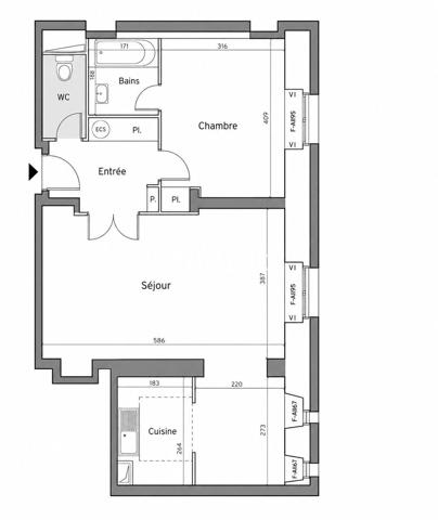 Appartement
         2 pièces
        - 60 m² 750 000 € *