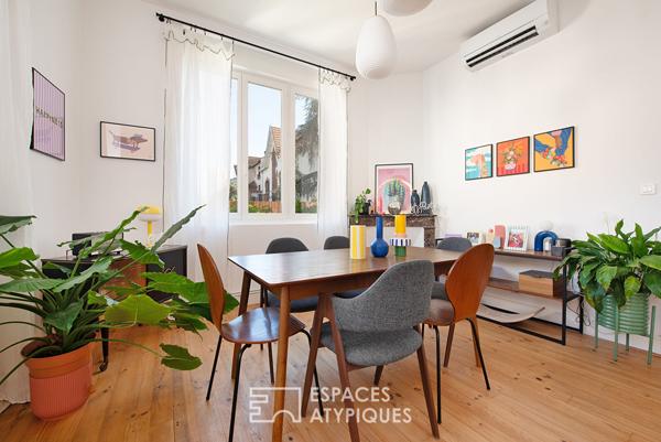 Charmante maison de ville rénovée avec cour et garage à ALBI