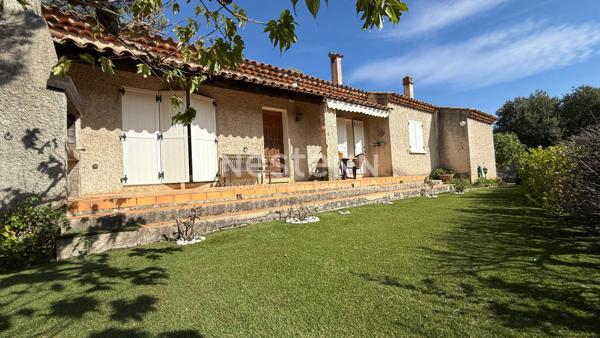 Gardanne- Biver -Maison 4 pièces de 102 m² environ sur une parcelle de 502 m² avec garage.
