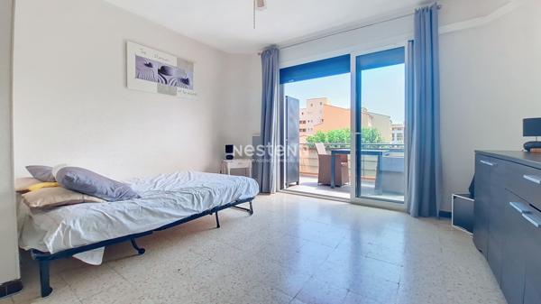 Agréable studio cabine de 24m2 à Argelès sur mer avec grande terrasse dernier étage