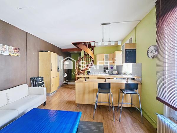 Surface au sol de 62,52 m²