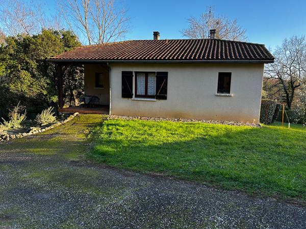47300 VILLENEUVE SUR LOT Charmante maison semi enterrée à Villeneuve-sur-Lot dans quartier recherché