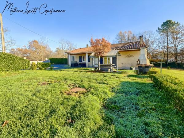 📍 À vendre – Maison de plain-pied de 100 M² à 2 minutes du centre de Vergt sur terrain de 3430 M²