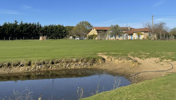 Maison de caractère 250 m²  - 2 hectares -Vue Pyrénées - Proche Masseube