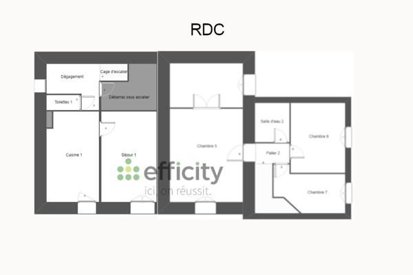 Maison 8 pièces - 180 m² Exclusivité efficity