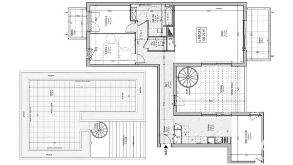 Appartement à vendre 3 pièces 108 m² Marseille 8