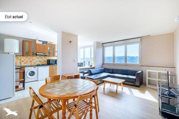 Appartement 197 172 € Lyon 09 3 p 63 m² DPE D