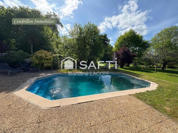 Maison de campagne 130m2, aucun vis-à-vis, piscine
