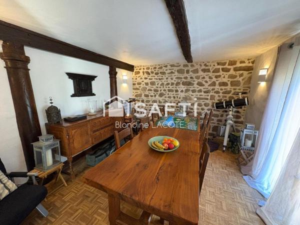 Maison de campagne 130m2, aucun vis-à-vis, piscine