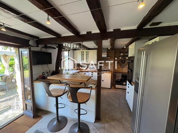 Maison de campagne 130m2, aucun vis-à-vis, piscine
