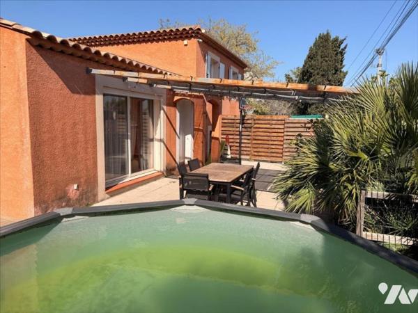 Maison centre ville de Berre L'etang 85 m² jardin et garage