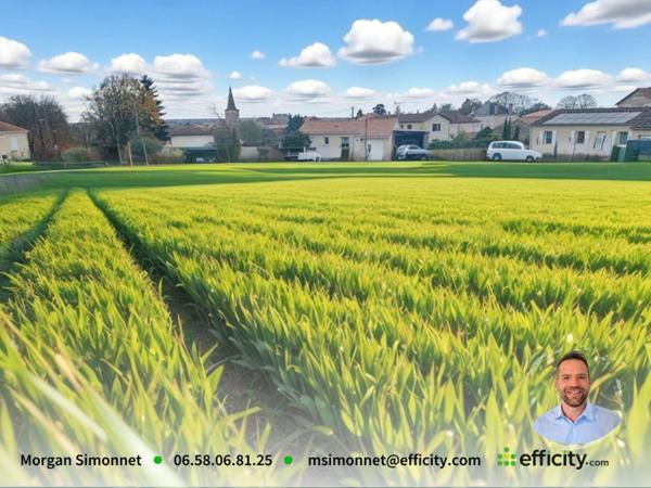 Terrain - 614 m² Exclusivité efficity